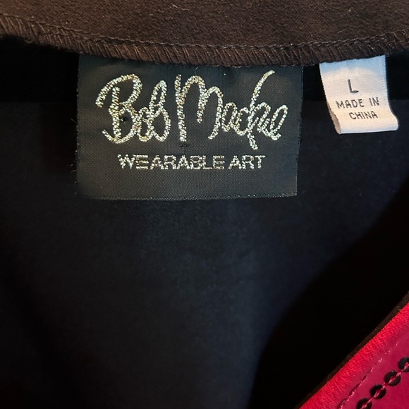 Bob Mackie wearable art vest - Picture 4 of 15